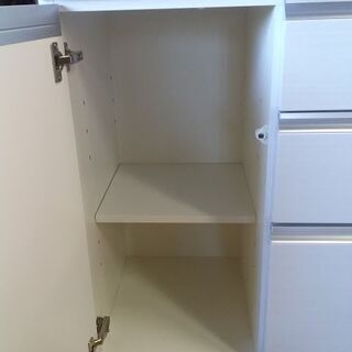 松田家具　食器棚 スライドドア付き 松田家具 食器棚 スライドドア付き 松田家具｜片側スライド扉