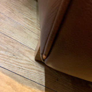 10/10 値下げ⭐️高級⭐️ACTUS five by five TYSTA 3人掛けソファ P-8210 本革 オーク材 アクタス 定価約30万円