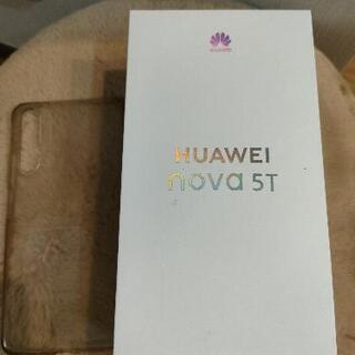 【美品】HUAWEI Nova 5T パープル 128GB SIMフリー