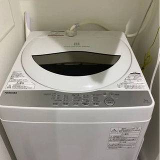 【ネット決済・配送可】TOSHIBA AW-5G6(W) 洗濯機