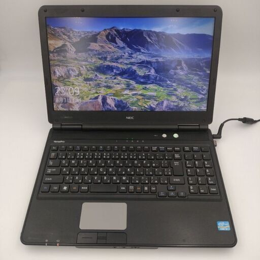 NEC versapro 第2世代Core i5搭載 メモリ4G SSD128G CD/DVD読み込み 大画面15.6インチ テンキー HDMI  最新Windows10搭載　代引き