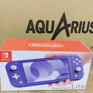 スイッチライト 「ブルー」色 箱・充電器有