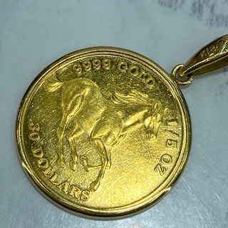 中古品】K18/K24 1/5ツバルホーストップ 7.2g［84］