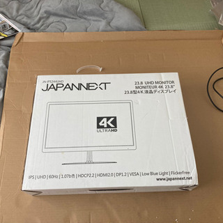 決まりました】JAPANNEXT JN-IPS244UHDR 4Kモニター