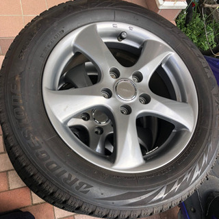 ブリヂストン　スタッドレス　アルミ付き　16インチ　美品