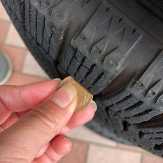 ブリヂストン　スタッドレス　アルミ付き　16インチ　美品