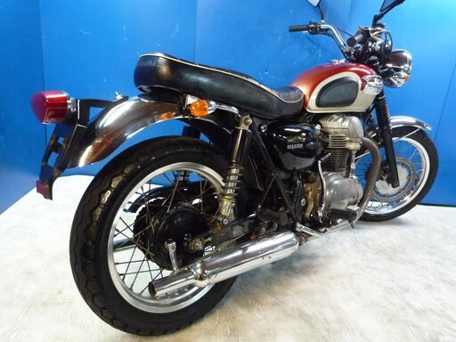 KAWASAKI W650 グレー/赤 車検残R3/11月 名変で乗れます 格安配送キャンペーン 諸経費０円 始動確認済み 即納車有り 激安 横浜 都筑 P-Yard KAWASAKI W650 グレー/赤 車検残R3/11月 名変で乗れます 格安配送