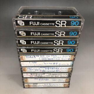 JU1/31　メタル　カセットテープ　10本　FUJI　SR-9...