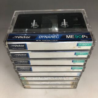 JU1/34　メタル　カセットテープ　8本　Victor　ビクタ...