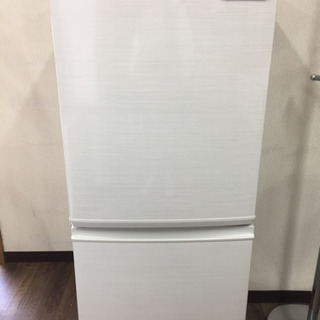 SHARP 冷凍冷蔵庫 SJ-D140-W 2018年製