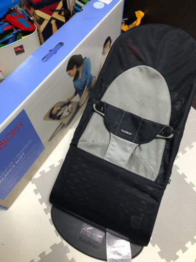 美品　ベビービョルン　バウンサー　メッシュ　BALANCE SOFT BLACK
