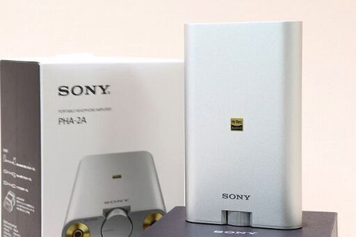 【苫小牧バナナ】美品☆SONY/ソニー PHA-2A ポータブルヘッドホンアンプ 高品質DAC デジタル接続対応 USBオーディオ対応♪