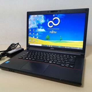 取引中です】☆SSD搭載で快適☆ Fujitsu LIFEBOOK Wi-Fi Bluetooth Web 