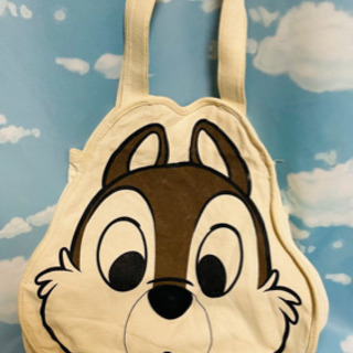 チップとデールフェイスダイカットトートバッグ さなっちょ 若松河田のバッグ トートバッグ の中古あげます 譲ります ジモティーで不用品の処分