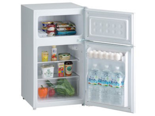 新品に近いハイアール冷蔵庫JR-N85C冷蔵庫を売ります。
