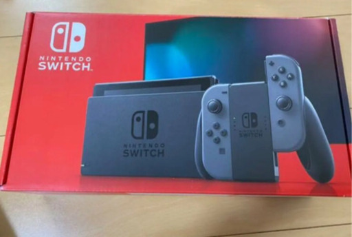 ニンテンドースイッチ新モデルバッテリー持続型グレー
