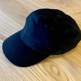②【お譲りします】newhattanの黒色キャップ帽
