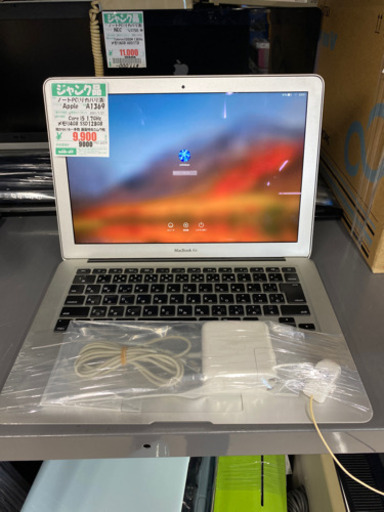 Macbook Air ノートパソコン ジャンク品　ハードオフ大泉学園店