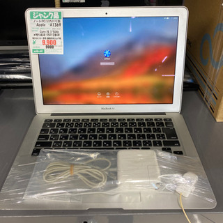Macbook Air ノートパソコン ジャンク品　ハードオフ大...