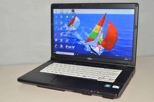 中古良品 最新Windows10+office 富士通 A552/F CELERON/HDD320GB/メモリー4GB/15.6インチ/DVD/便利なソフト多数