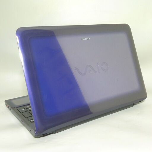 新品SSD 紫色 ノートパソコン 中古良品 Win10 15型ワイド SONY VPCCB48FJ Core i5 8GB BD 無線 Bluetooth webカメラ Office 即使用可