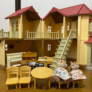 海外版・レア廃盤品　シルバニア City House with ...