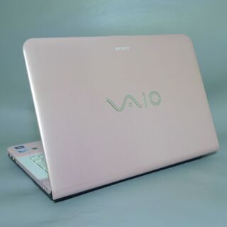 ピンク ノートパソコン Win10 中古美品 14型ワイド SONY VPCEA3AFJ Celeron 4GB 500G DVDマルチ 無線LAN Bluetooth webカメラ Office ピンク ノートパソコン Win10 中古美品 14型ワイド SONY VPCEA3AFJ