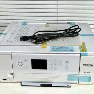 EPSON プリンター🖨新品純正インク付 EP-812A 202...