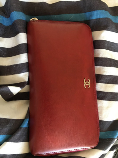 CHANEL ラウンドファスナー　長財布