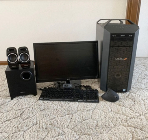 iiyama LEVEL∞ ASUS  ゲーミングPC セット　岡山