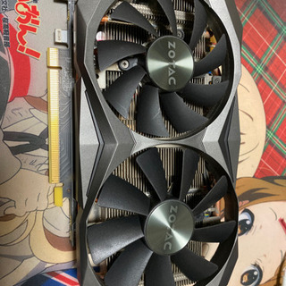 【ネット決済・配送可】【グラフィックボード】ZOTAC 1080...