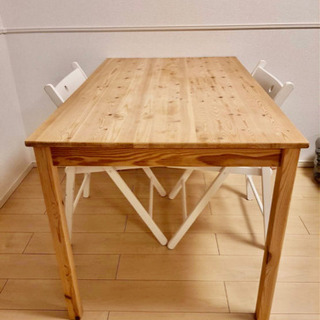 【格安】IKEA ダイニングテーブル IKEA椅子　セット