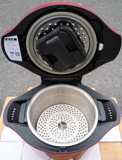 ☆シャープ SHARP KN-HT24B-R 電気無水鍋 ヘルシオ ホットクック