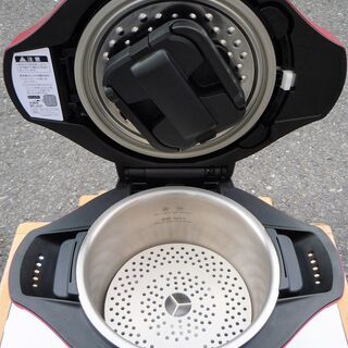 ☆シャープ SHARP KN-HT24B-R 電気無水鍋 ヘルシオ ホットクック