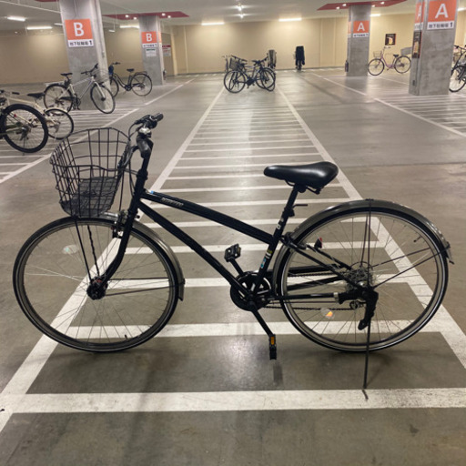 27インチ自転車　ブラック