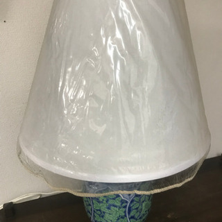 特大ランプ　陶器　インテリアランプ