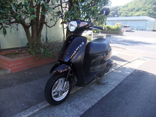 スズキ　レッツG　中古実動美車　現行型　タイヤ前輪新品交換後引き渡し　バッテリーフル充電済　オイル交換後渡し　ナンバー登録書類有