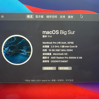 【ネット決済・配送可】macbook pro16 5600m