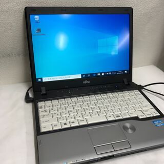快速PCノートパソコン 富士通 P772 PK56 - ノートパソコン