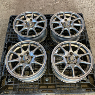?TSAアルミホイール4本セット 15×6.5J PCD114.3 ET48 の通販はau PAY 