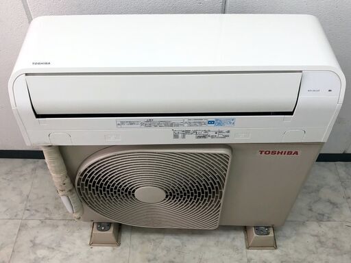 【62A・税込み】東芝 エアコン(おもに12畳用) RAS-3657V 18年製【PayPay使えます】