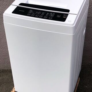 ㊺【6ヶ月保証付・税込み】高年式美品 アイリスオーヤマ 6kg ...