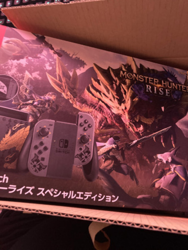新品ニンテンドーSwitchモンスターハンターRISEエディション