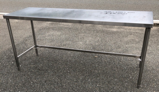 ⭐︎中古品　作業台　1800x600x800mm  厨房機器⭐︎