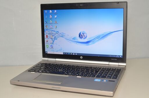 中古ノートパソコン Windows10+office 爆速SSD128GB HP 8560P 高性能i5-2450M/メモリ4GB/15.6インチ/DVDマルチ/無線内蔵/便利なソフト多数