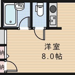 No115KN✨✨敷金•礼金無し✨✨１K❗️家具家電付き❗️角部屋🎀