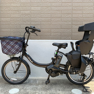 ヤマハ電動自転車 後ろ子供のせ付き