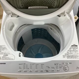 1年保証付き！TOSHIBA 洗濯機 6.0kg【トレファク岸和田店】