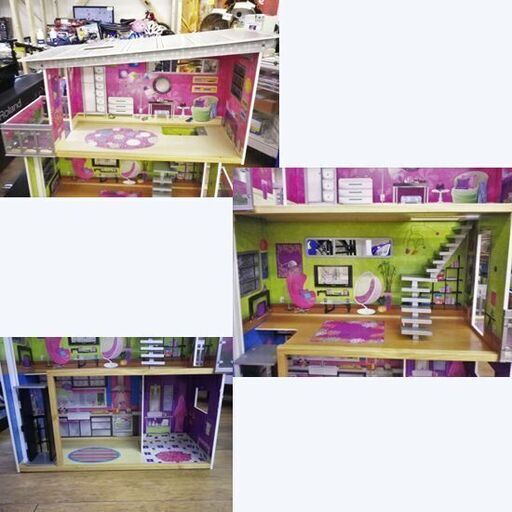 Kidkraft 大きいドールハウス 高さ121cm キッドクラフト My Modern Dollhouse 3階建 エレベーター付 玩具 モノハウス厚別店 厚別のその他の中古あげます 譲ります ジモティーで不用品の処分