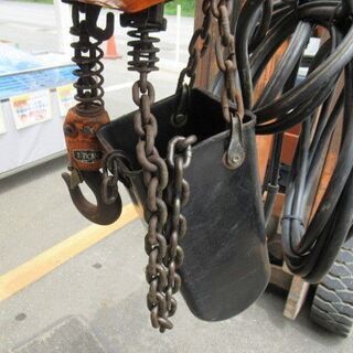 全国発送OK 電動チェーンブロック 日立工機 1S 揚程 3m 1t対応 200V 【寄